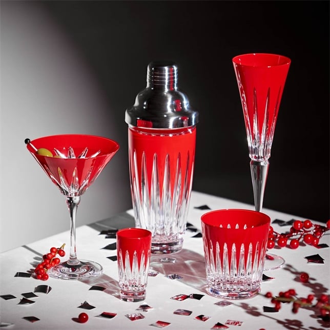 New Year Firework 2026 Red Cocktail Shaker - Thumbnail 2