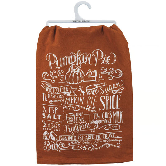 Pumpkin Pie Kitchen Towel