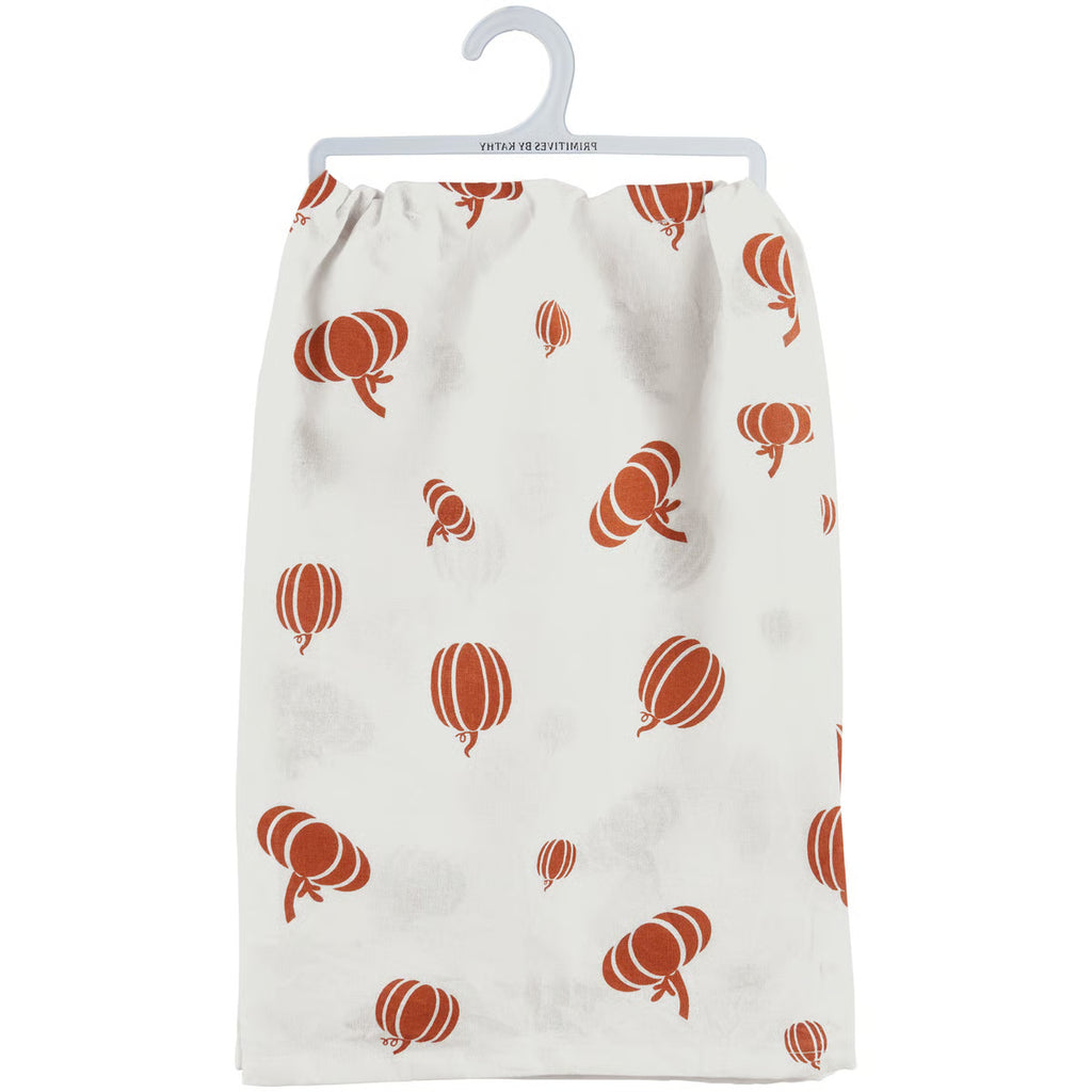 Pumpkin Spice Latte Kitchen Towel