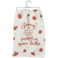 Pumpkin Spice Latte Kitchen Towel