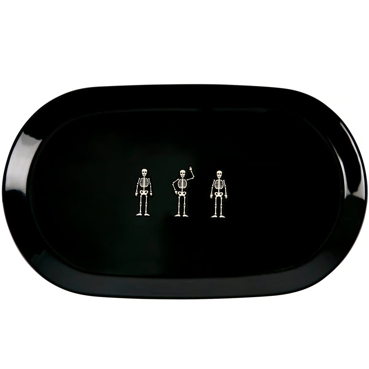 Skeletons Oval Platter
