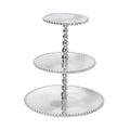 Pearled Tiered Cupcake Server