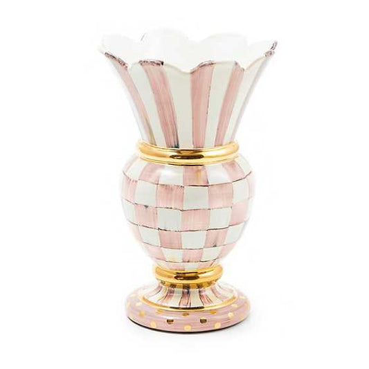 Rosy Check Ceramic Great Vase