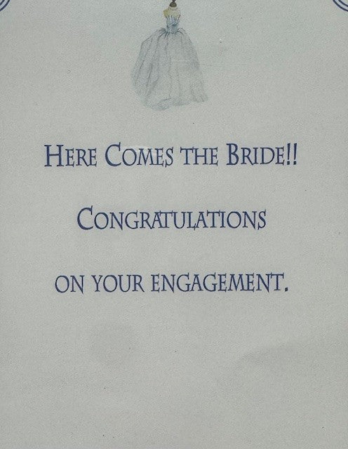Congratulations Engagement Card