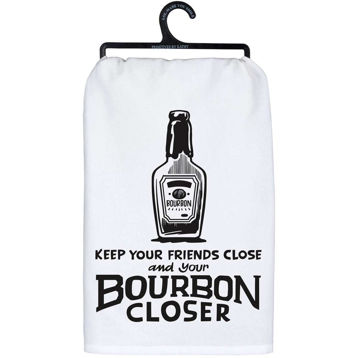 Keep Friends And Bourbon Kitchen Towel
