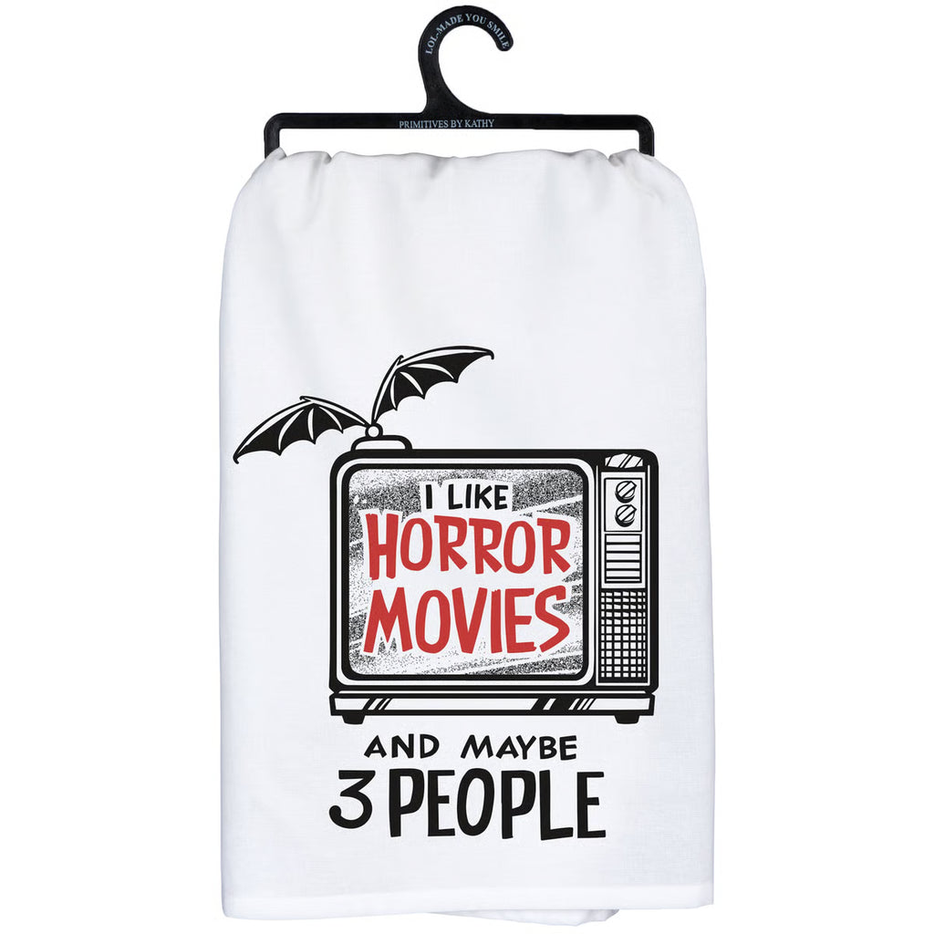 I Like Horror Movies Kitchen Towel