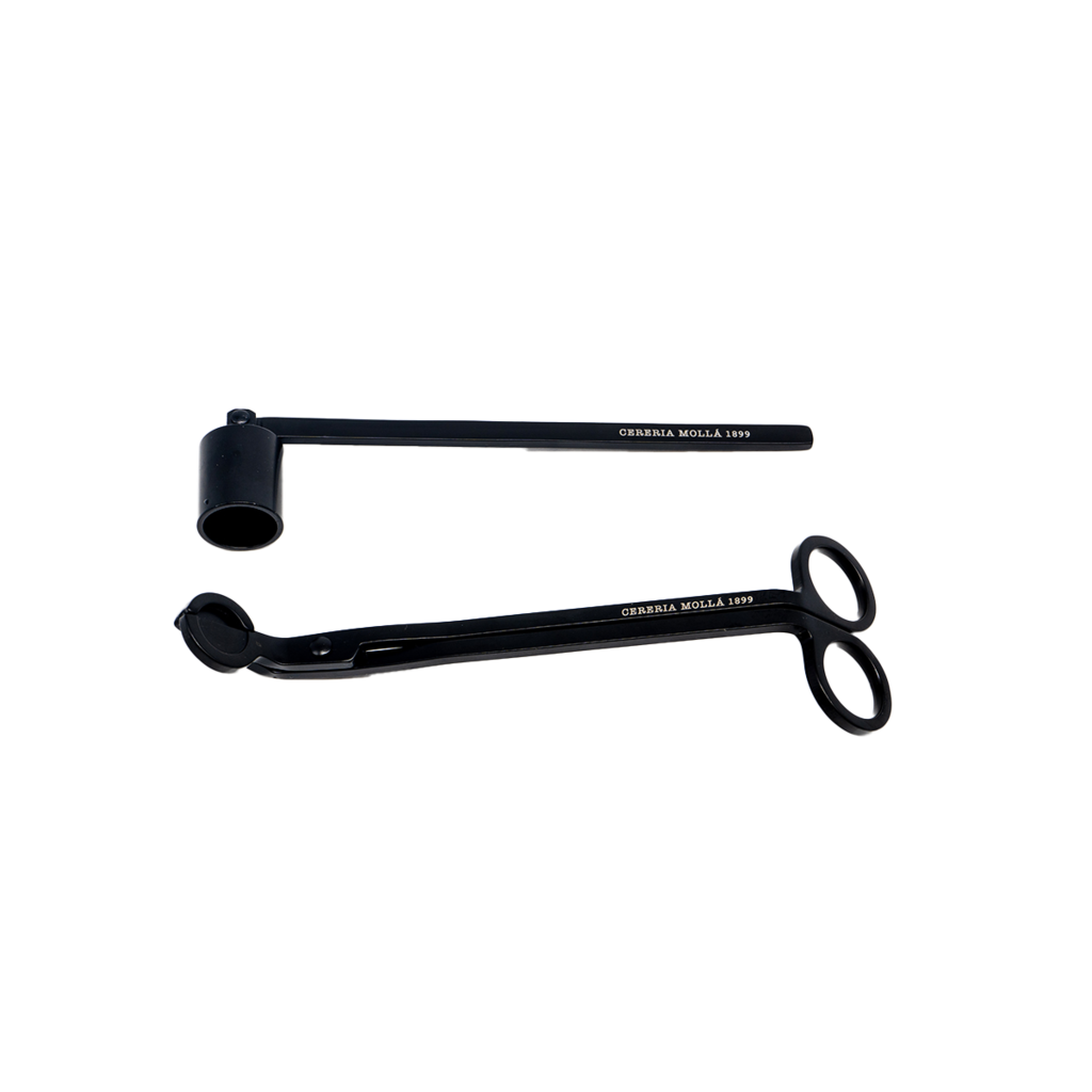 Wick Trimmer & Candle Snuffer Set Matte Black