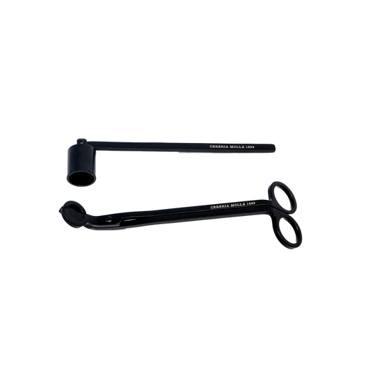 Wick Trimmer & Candle Snuffer Set Matte Black