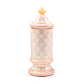Rosy Check Ceramic Column Canister