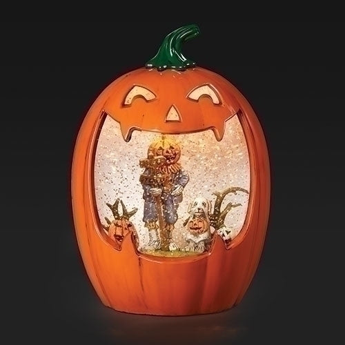 Swirl Scarecrow in Jack O' Lantern