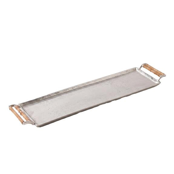 Long Nickel Handle Tray