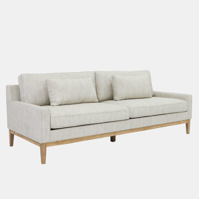 3-seater Bolstered Sofa, Beige