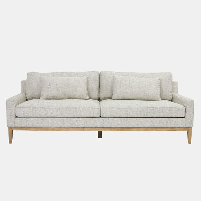 3-seater Bolstered Sofa, Beige