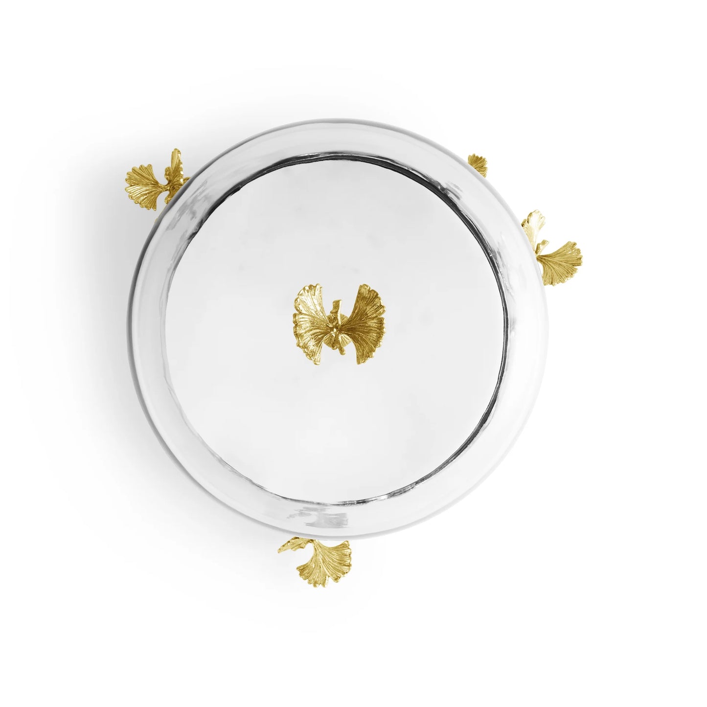 Butterfly Ginkgo Cake Stand w/ Dome