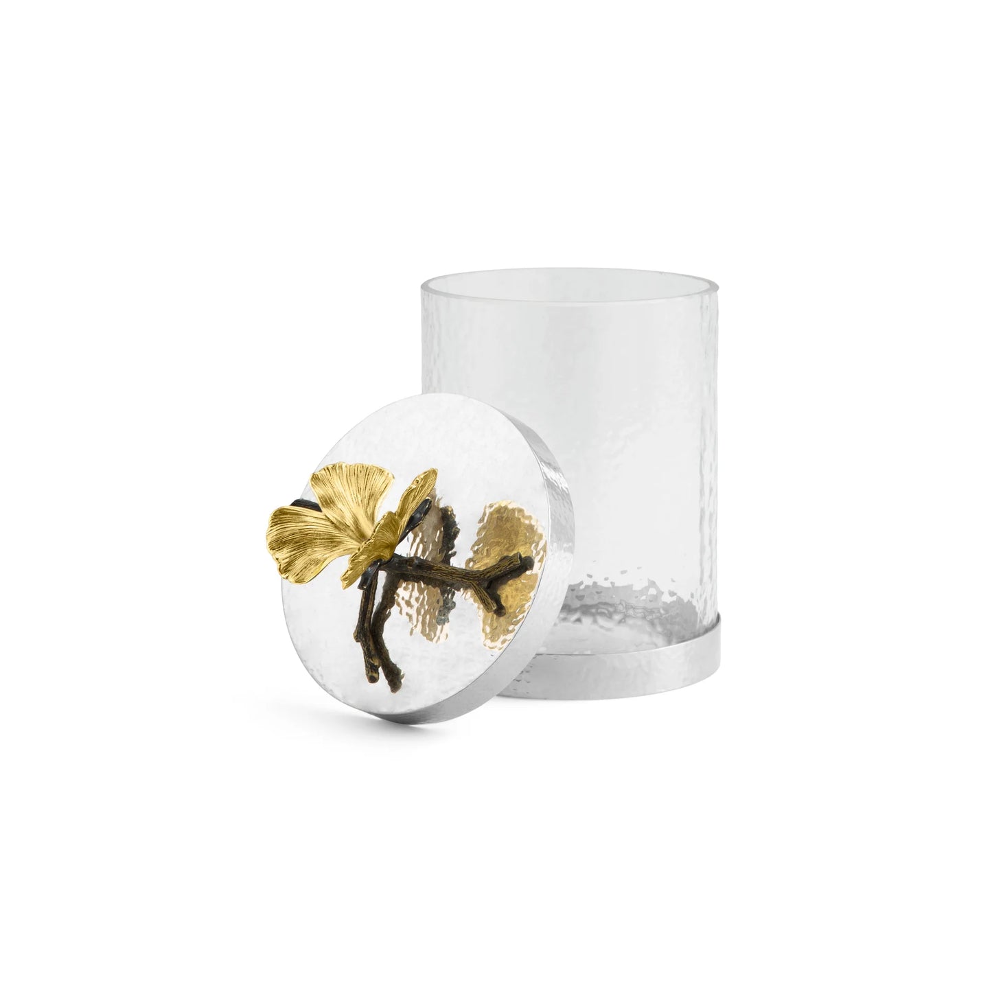 Butterfly Ginkgo Canister - Small