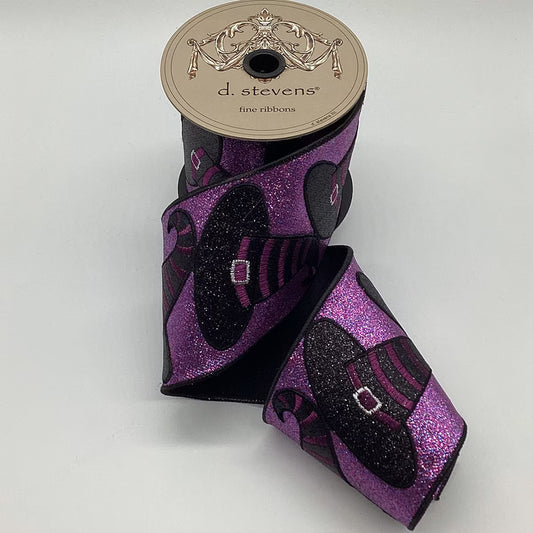 Purple Witch Hat Ribbon