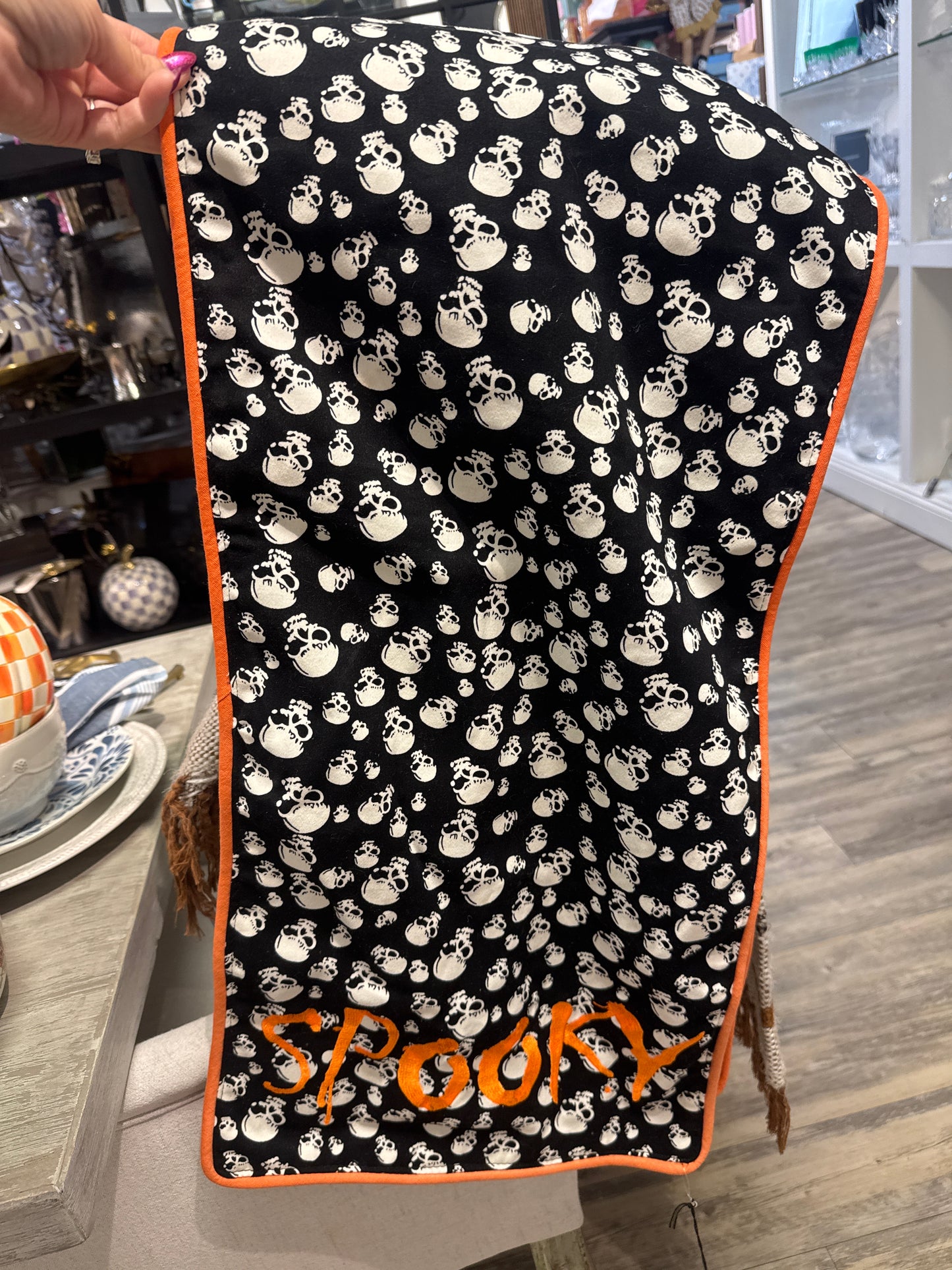 Skull Table Runner