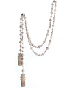 Wood Bead Tassel Garden 72"