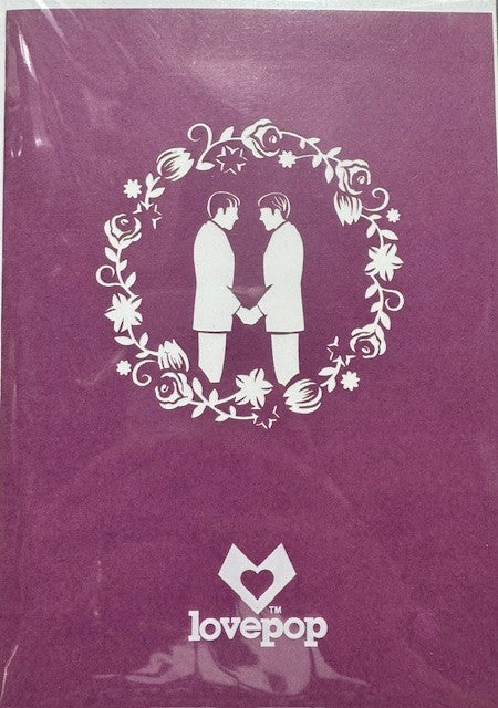 Wedding Day Grooms Pop Up Card