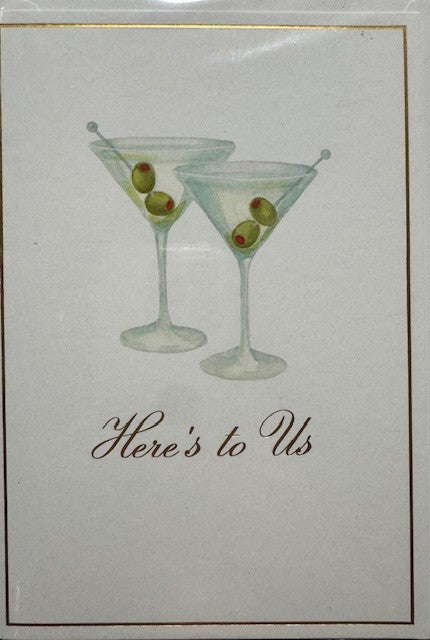 Here's to Us Anniversary Card