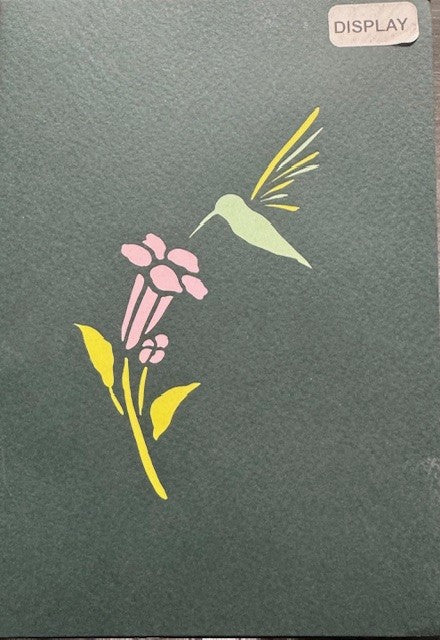 Hummingbird Pop Up Card