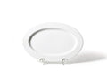 White Stripe Big Entertaining Oval Platter