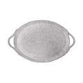 Rope Handled Large Oval Tray