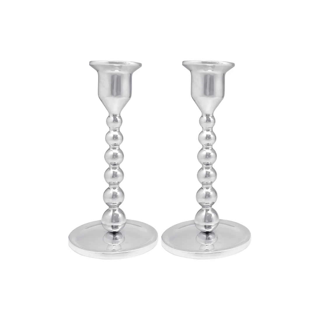 Pearled Small Candlestick Set