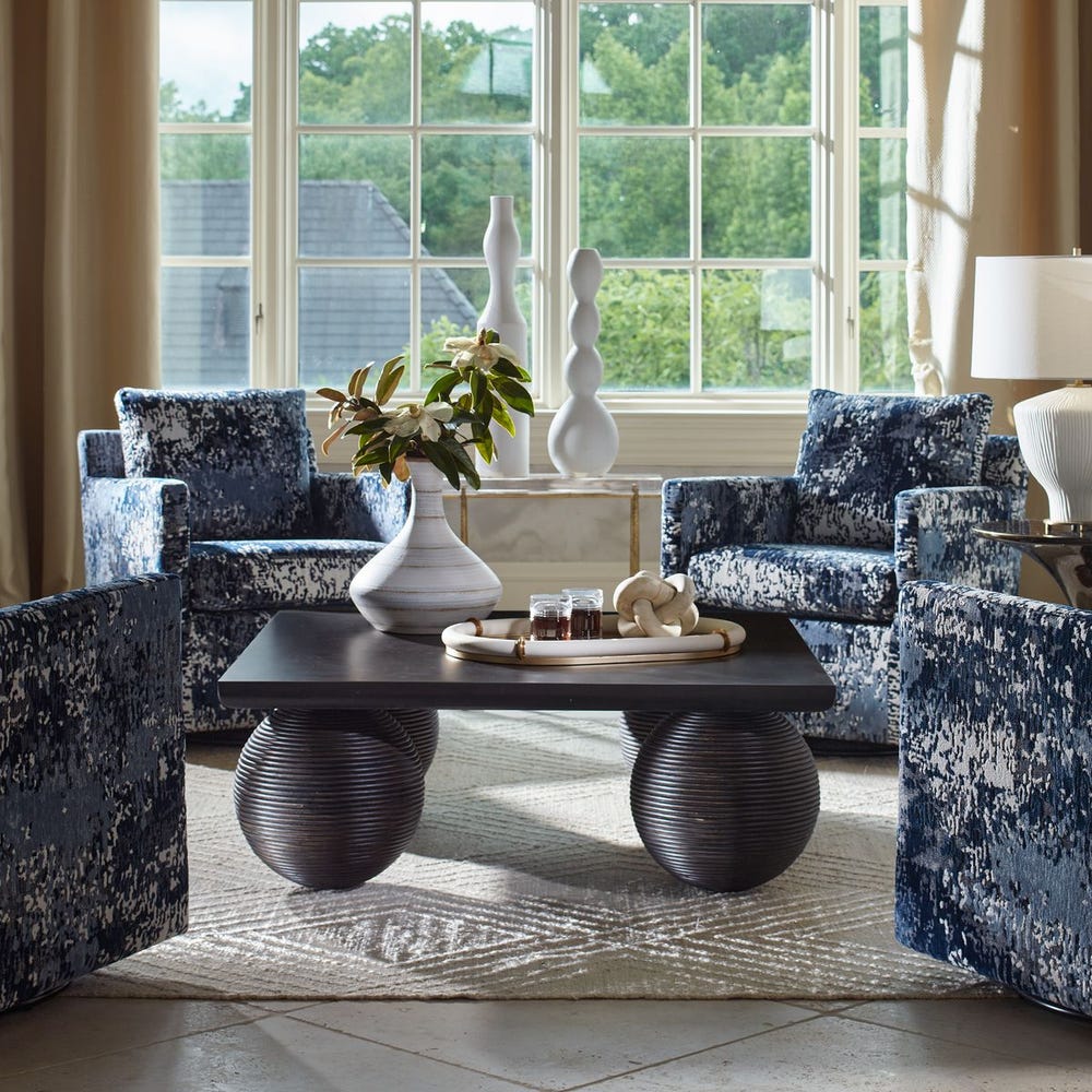 Tisdell Swivel/Glider, Indigo