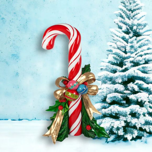 Vintage Candy Cane Right Display