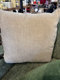 Tan Throw Pillow 18x18