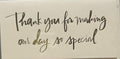Wedding Thank You Card