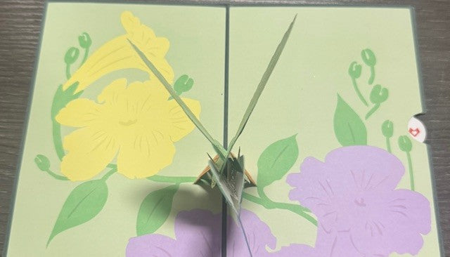 Hummingbird Pop Up Card