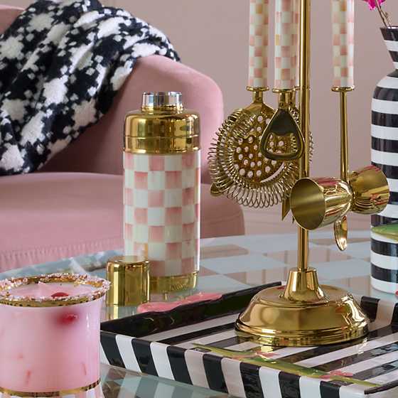 Rosy Check 3260 Gold Cocktail Shaker