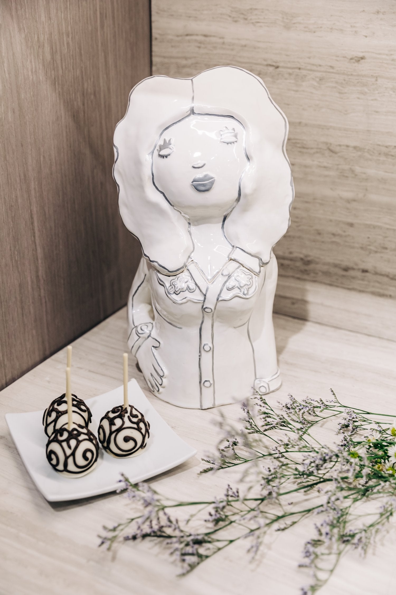 Dolly Cookie Jar