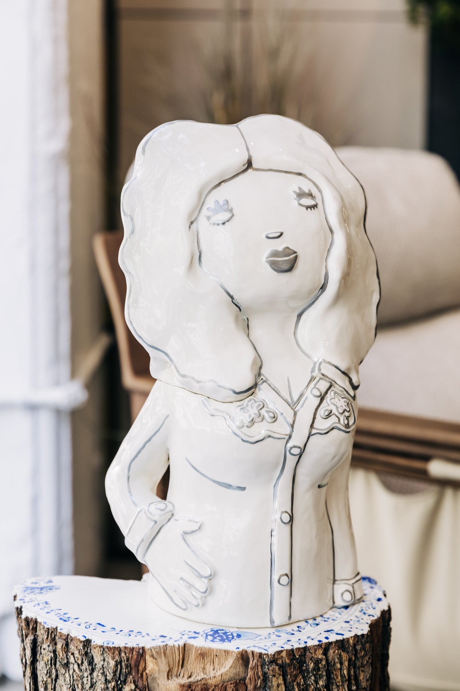 Dolly Cookie Jar