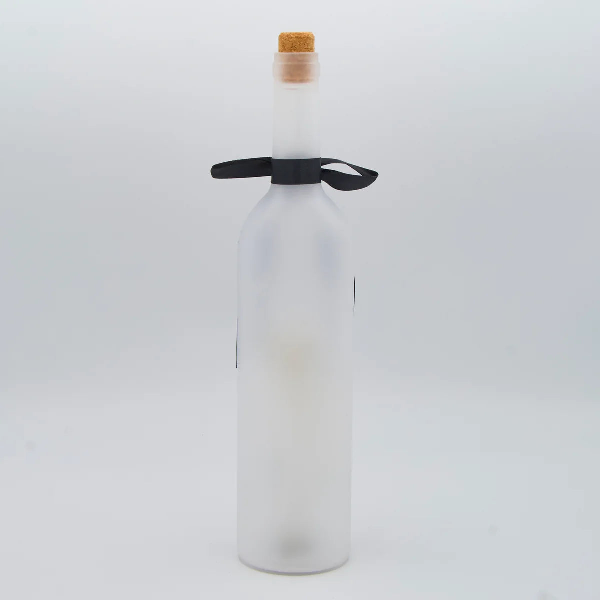 Lighted Bottle of Boos with Three Ghosts