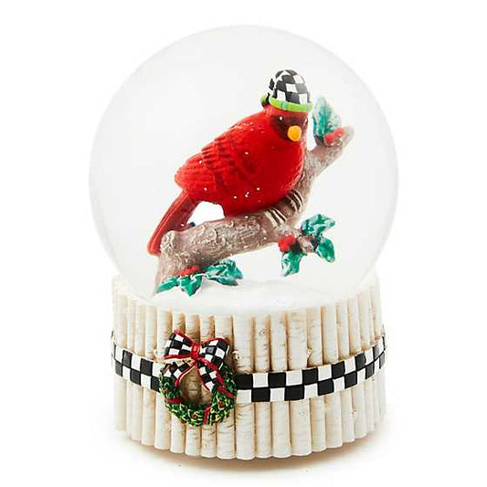 Cardinal Snow Globe