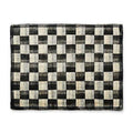 Black Sinamay Placemats, Set of 4