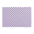 Plum Check Placemat, Set of 4