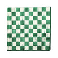 Emerald Check Dinner Paper Napkins