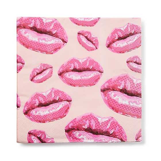 Kiss Me Dinner Paper Napkins