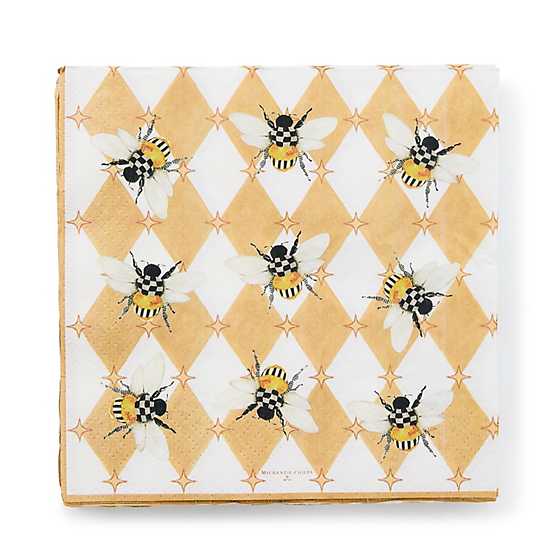 Queen Bee Dinner Paper Napkins