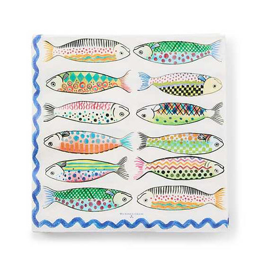 Go Fish Dinner Paper Napkins