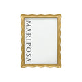 Wavy Gold 5x7 Frame