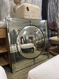 Antique Bubble Mirror