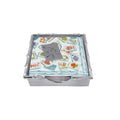 Mahjong Tile Bamboo Napkin Box Set