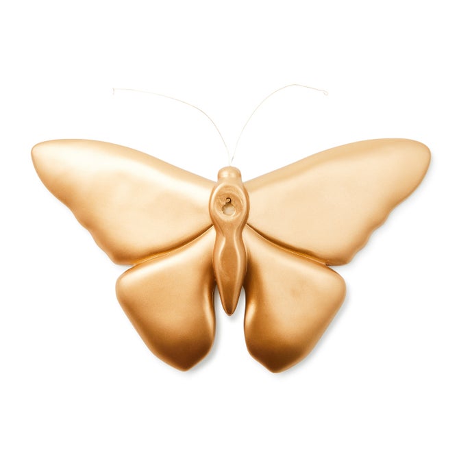 Rosy Check Butterfly Wall Decor