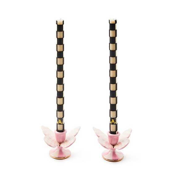 Rosy Check Butterfly Candle Holders - Thumbnail 2