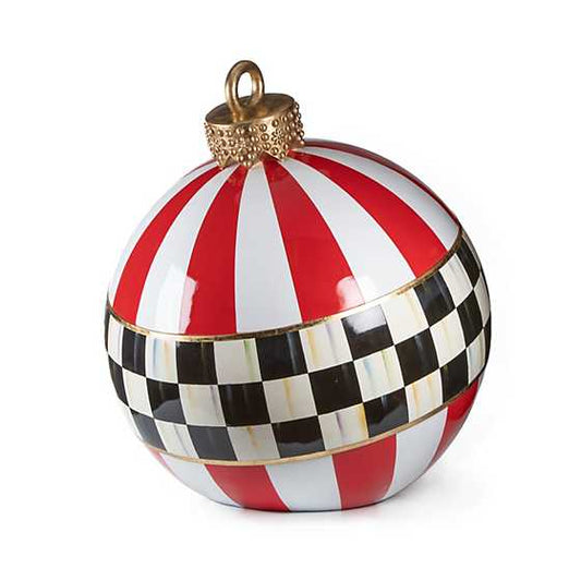 Jolly Stripe Outdoor Ornament